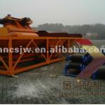 Hydraulic highway shoulders brick maker