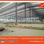 Gypsum board production line