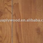 Grooved paper overlay plywood