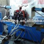 Double hydraulic pipe bender