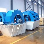 Hot sale wheel sand washing machine