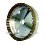 Inside-segmented diamond wheel for glass shape edging machine D001