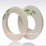 hight quality glass spiral felt polishing wheel S45-1