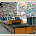 Electric glass mosaic tile furnace