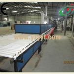 Continuous type of glass mosaic machine