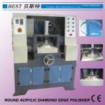 Horizontal Round Plexiglass Diamond Edge Polishing Machine