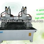 Factory price stone engraving machine with rotary