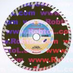 Deep Tooth Turbo Rim Diamond Blade For Multi-Purpose Concrete Cutting (COAQ)