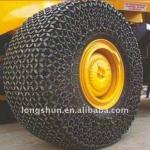 wheel loader tyre protection chains