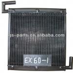 Hitachi EX60-1 hydraulic oil cooler for excavator