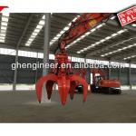 hydraulic orange peel grab for excavator