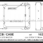 heavy duty JCB Parts engine oil cooler