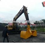 hydraulic clamshell grab for excavator
