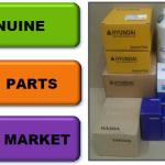 Korean made Genuine Volvo/ Samsung Spare Parts