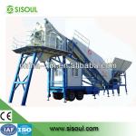 Trailer Mobile Concrete Mixing Plant