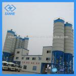 180m3/h HZS180 fixed concrete admixture mixing plant