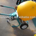 mobile concrete mixer with plastic drum for sale