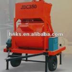 Single axle concrete mixer/Horizontal concrete mixing machine