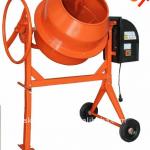 125L portable cement mixer 550w motor cast iron ring gear round handle