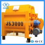 JS3000 two-shaft concrete mixer for sale