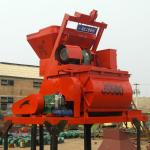 hot JS500 Double Shaft Force Concrete Mixer machinary