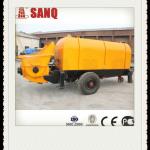60m3/h Trailer-mounted Concrete Pump Small Concrete Pump Concrete Mixer Pump Road Machinery