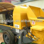 trailer mounted concrete pump