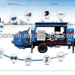 2013 HOT XBS fine stone concrete pump