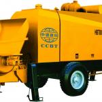 trailer diesel engine concrete pumping machine