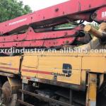 37M Used Second hand Putzmeister Concrete Pump Truck Boom Truck