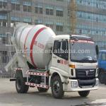 3.5 m3 Foton self loading concreate mixer truck
