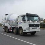 sinotuck howo 12 wheels mixer truck 12cbm for sales