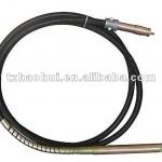 Concrete vibrator rod shaft hose with clamp Dynapac and Malaysia type