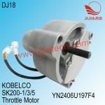 KOBELCO Throttle Motor of SK200-1/3/5 Excavator, YN2406U197F4
