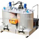 Thermoplastic hydraulic dual melter