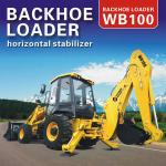 Backhoe Loader-horizontal stabilizer