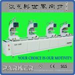 UPVC(Plastic) Profile Frame Door Window 4-head Welding Corner Crimping Machinery vinyl window welding machine-Parker