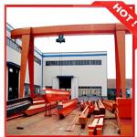 truss type single girder gantry crane 20 ton