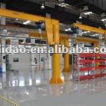 Flexible!!!DZ(BZ) 1T pillar jib crane