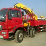 XCMG 8 tons telescopic boom truck mounted crane