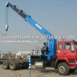 SQ503 truck mounted cargo crane with three section telescopic booms