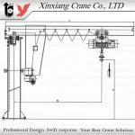 BZ model warehouse use jib crane with hoist