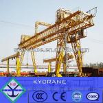 Electric motor outdoor yard port cantilever gantry crane 20/5ton