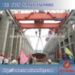 Warehouse EOT crane on rail