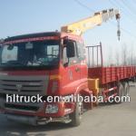 HLQ5250JSQ FOTON Truck Mounted Crane lifting 12T and lorrying 25T