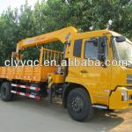 Dongfeng crane truck with 8T XCMG telescopic boom