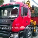 JAC 6x2 SQ8SK3Q lorry truck with crane