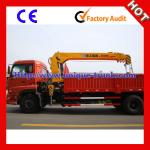 The most famous brand XCMG 10 Ton hydraulic truck crane with low price