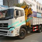 Dongfeng 6*4 Truck With Crane XCMG 10Tons Crane Cargo Truck Mounted