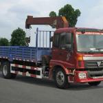 Quick seller !! 6-8 Ton Foton 4X2 truck mounted crane